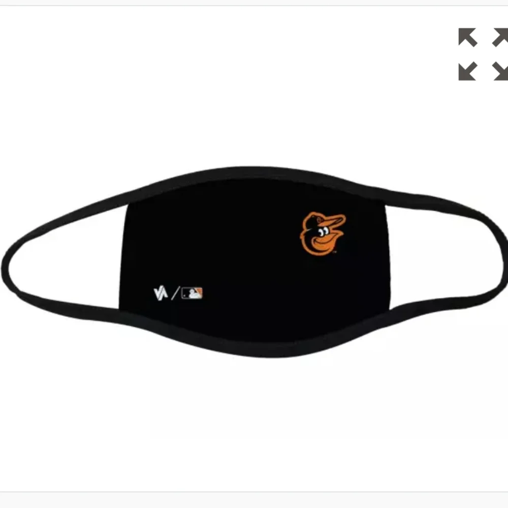 NWT Baltimore Orioles Vertical Athletics Pro Face Cover